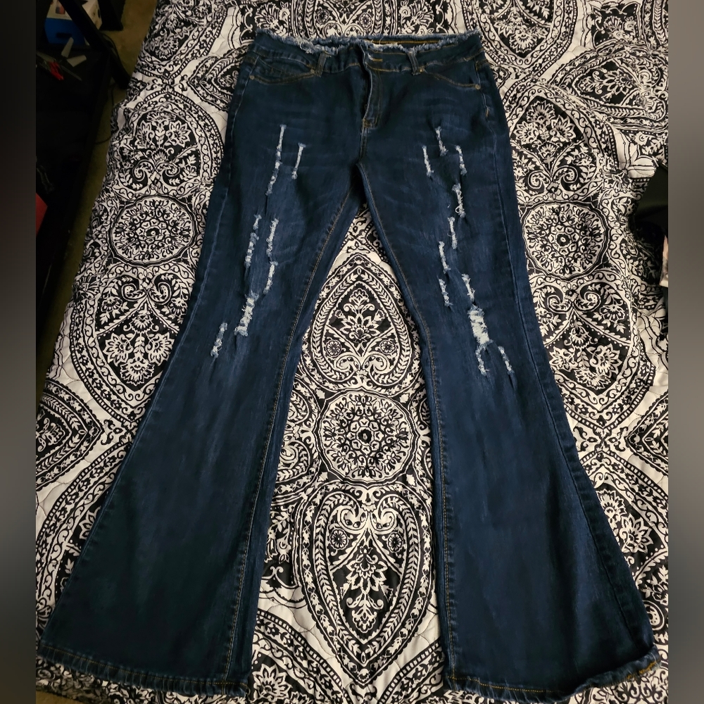 Celebrity ace blue jeans